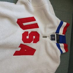 Vintage  Polo Olympic  Fleece Very Warm 