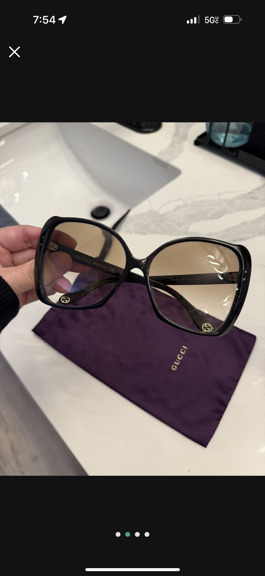 Women’s Gucci Oversized Sunglasses