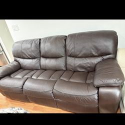 Cash **  selling reclining sofa and regular big sofa