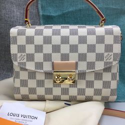 Louis Vuitton bag white checkerboard tassel bag ladies handbag crossbody  shoulder bag for Sale in Santa Monica, CA - OfferUp