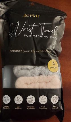 Jenar Wrist Towels Count 6 Sealed In Bag, New