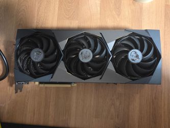 Nvidia RTX Msi Suprim 3070 8GB GDDR6 Graphics Card