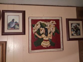 Native American wood carving