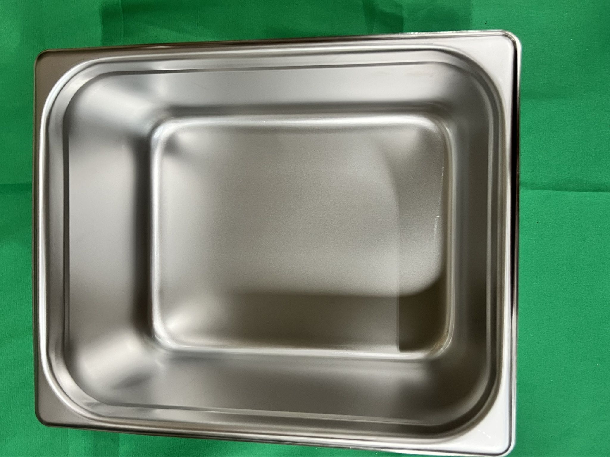6" Stainless steel Steam Pan Half size