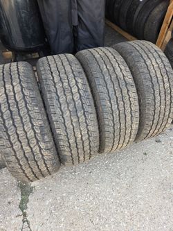 4 Tires 275/60/20 Goodyear Wrangler Territory AT 115s