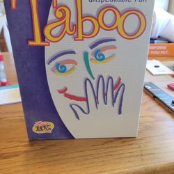 Taboo Board Game 
