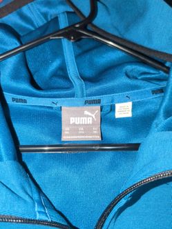 Blue puma hoodie USED