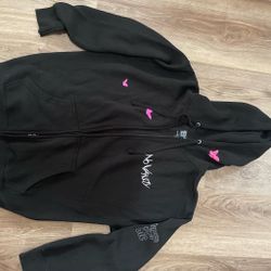 Juice wrld zip up hoodie