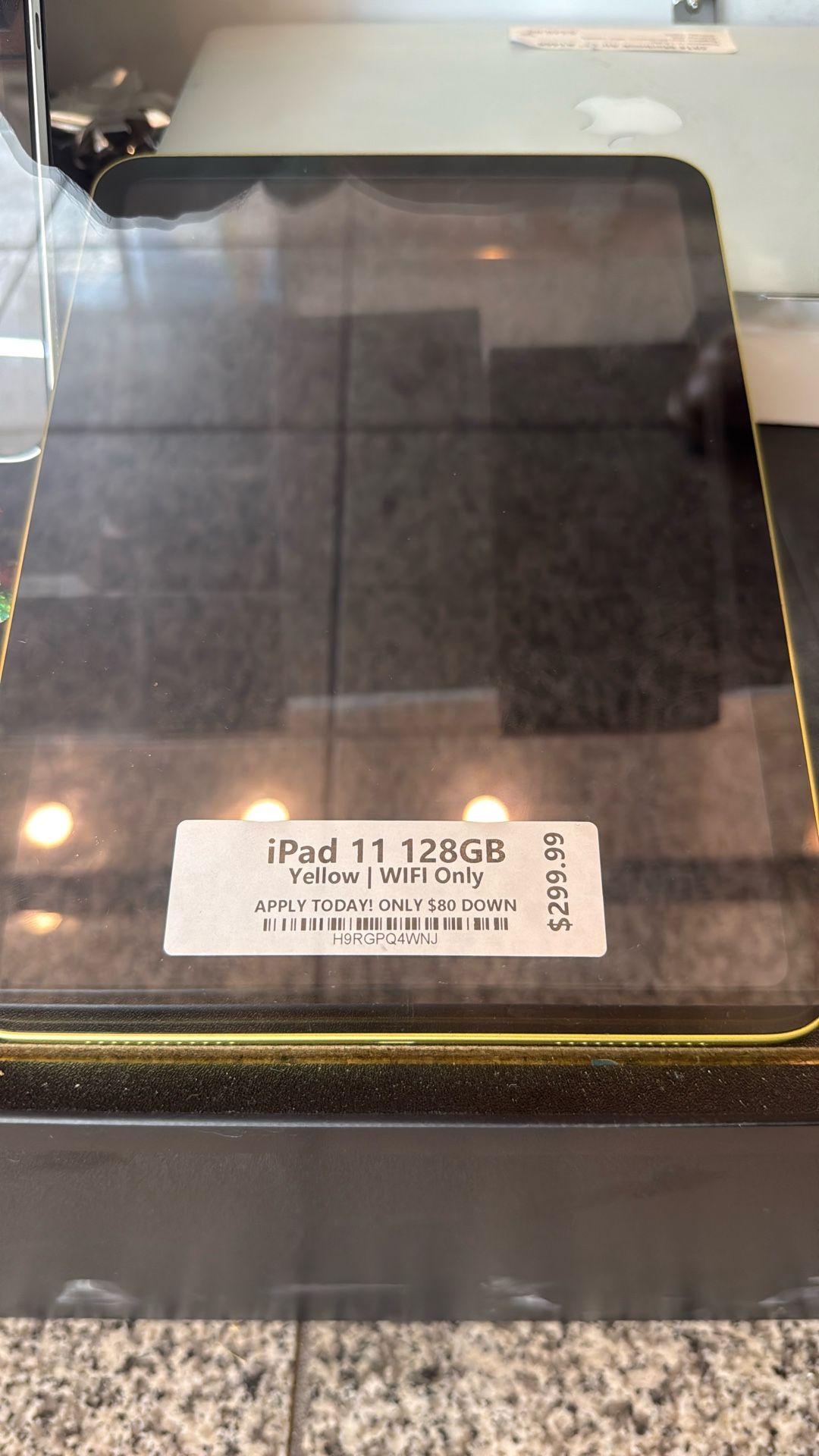 Apple iPad New 11 128GB WiFi Unlocked For All Carriers Yellow $450 At Apple Store