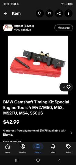 Bmw timing tools