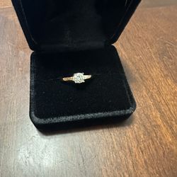 14k Diamond Ring