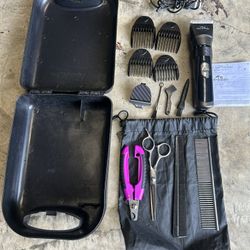Rechargeable Pet Hair Clippers/Pet Grooming Kit