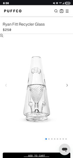 Custom ryan fitt glass recycler