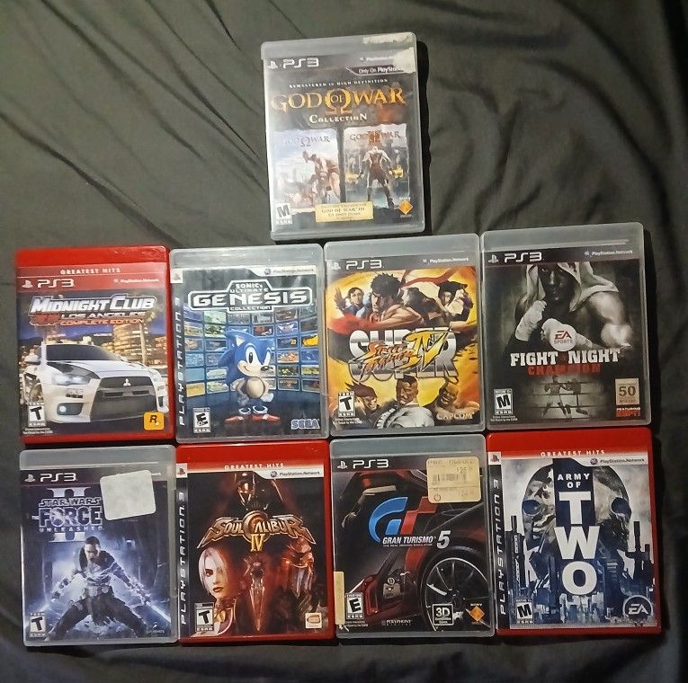Playstation 3 Game Bundle