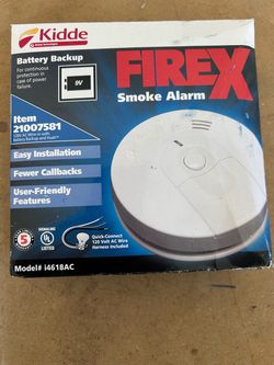 Fired smoke alarm