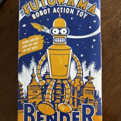 Wind-up Bender Robot from Futurama