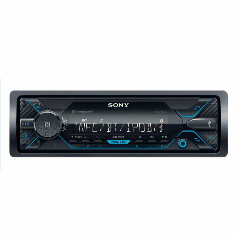 Sony DSX-A415BT Digital Media Audio Car In-Dash Receiver with Bluetooth and Satellite Radio

