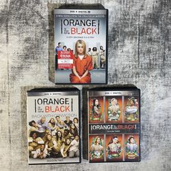 Orange Is The New Black s1-3 DVDs