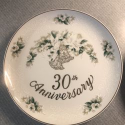 30th Anniversary Plate