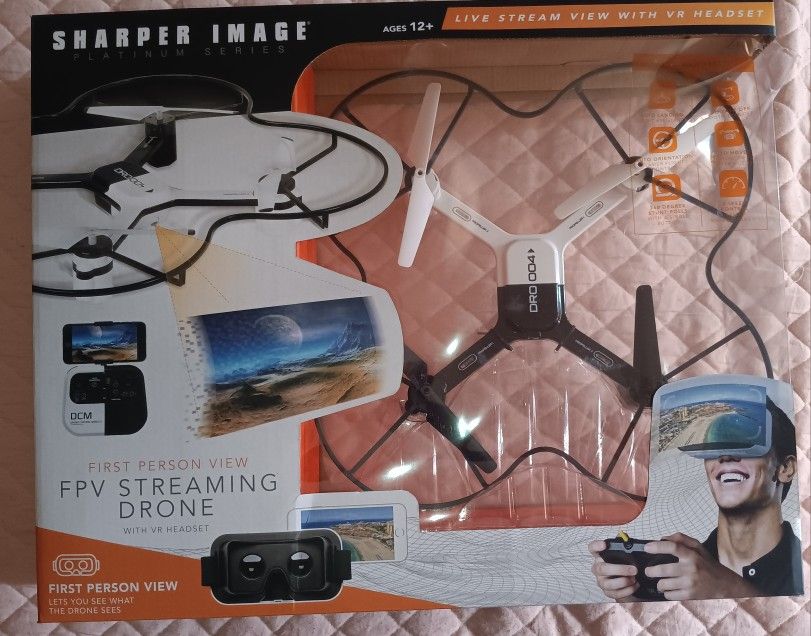 FPV Streaming Drone With Headset 