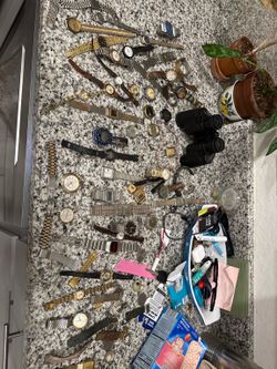 Vintage watch collection.
