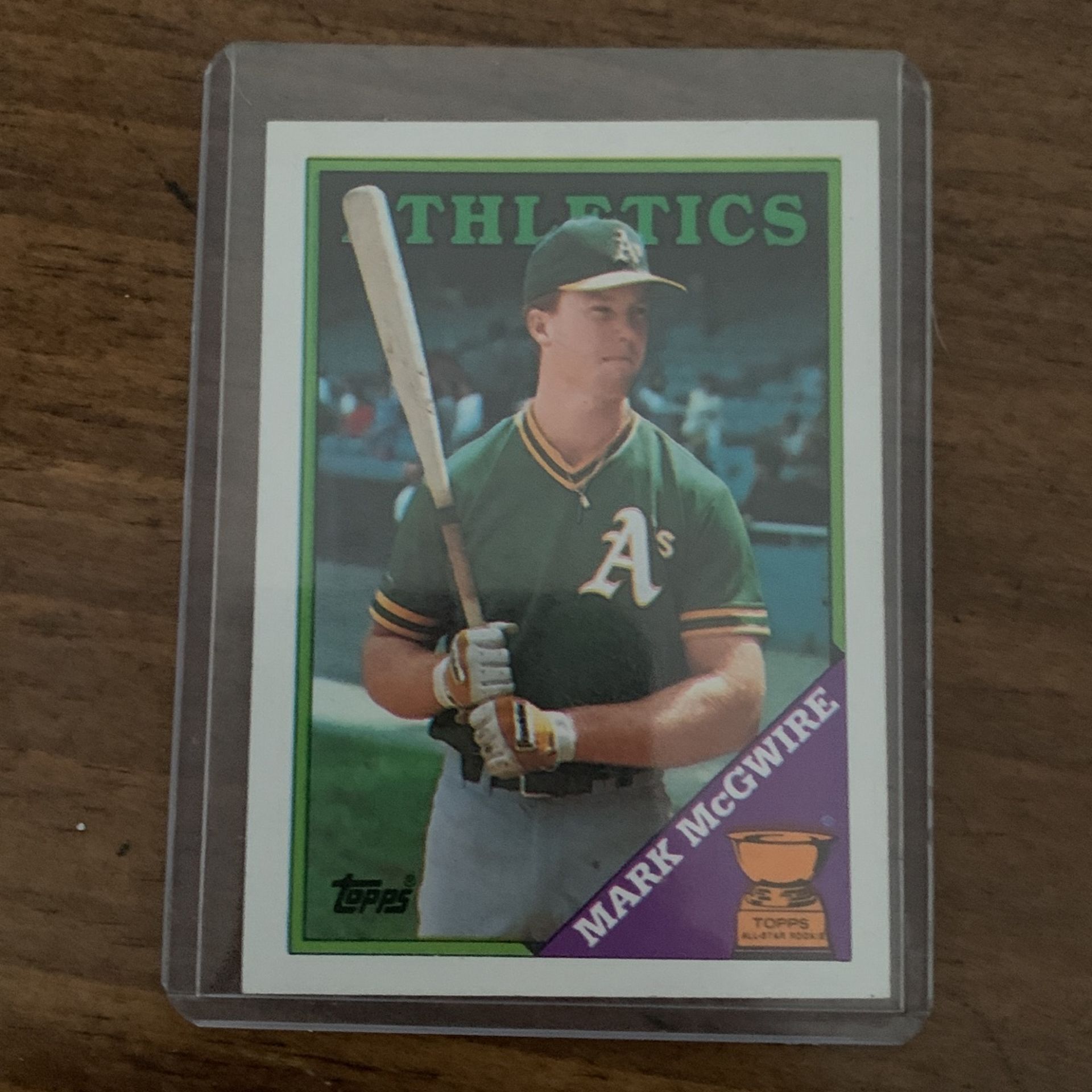 Mark McGuire (Topps #580) All-Star/Rookie Card