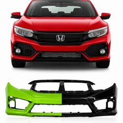 2016-2019 Honda Civic - Painted Front Bumper
