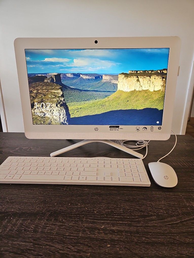 HP 20-C434 19.5" (1TB, AMD A4, 2.3 GHz, 4GB) All - in - One Desktop 5QA37AA