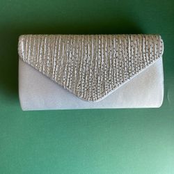 Silver Clutch Bag