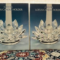 Lotus Candle Stick Holders