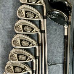 Callaway Rogue X Iron Set + 4&5 Hybrids