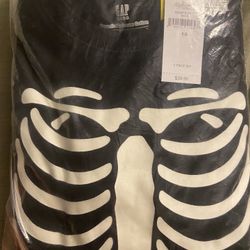 Gap Glow In The Dark Skeleton Pajamas Boys 100% Organic Cotto 