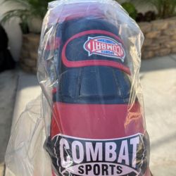 Combat Sports Max Strike MMA Training Gloves (Red, Regular)