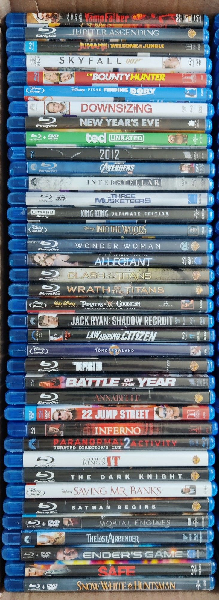 Blu-ray Movies $3 Each