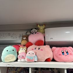 Plushie, Squishmallow, Pokemon, Kirby, Kakao Peach