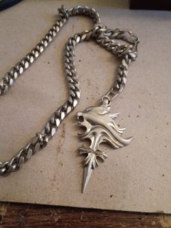 Chain with emblem