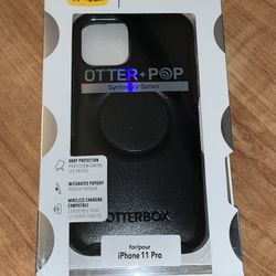 New Apple iPhone 11 Pro Case Black Pop Symmetry Slim iPhone Case