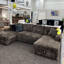 Double Chaise Sectional 