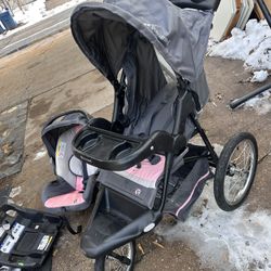 Baby trends stroller & Car Chair Set 