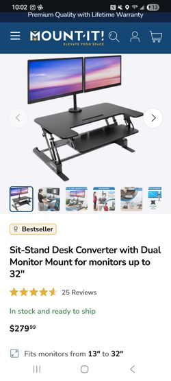 Mount it sit and stand
