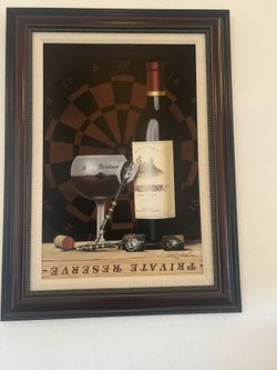 Old Wine Picture For Sale $2000