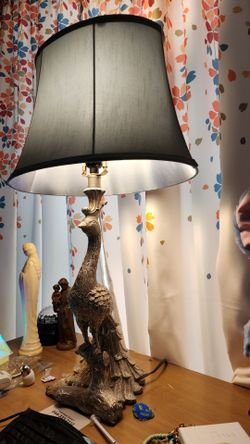 PEACOCK LAMP
