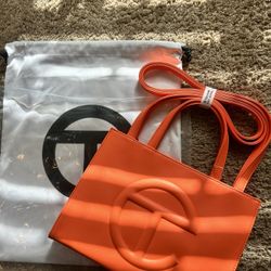 Medium Orange Telfar Bag