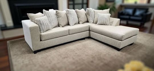 Cream Sectional Sofa – Modern & Comfortable