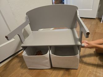 Kids bench table convert