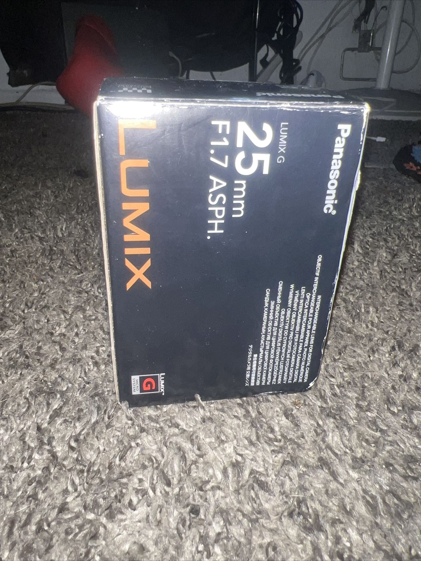 New LUMIX 25mm F1.7 Prime Lens