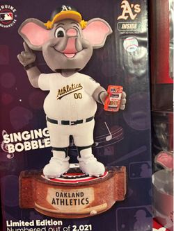 Singing Stomper Bobblehead Athletics.