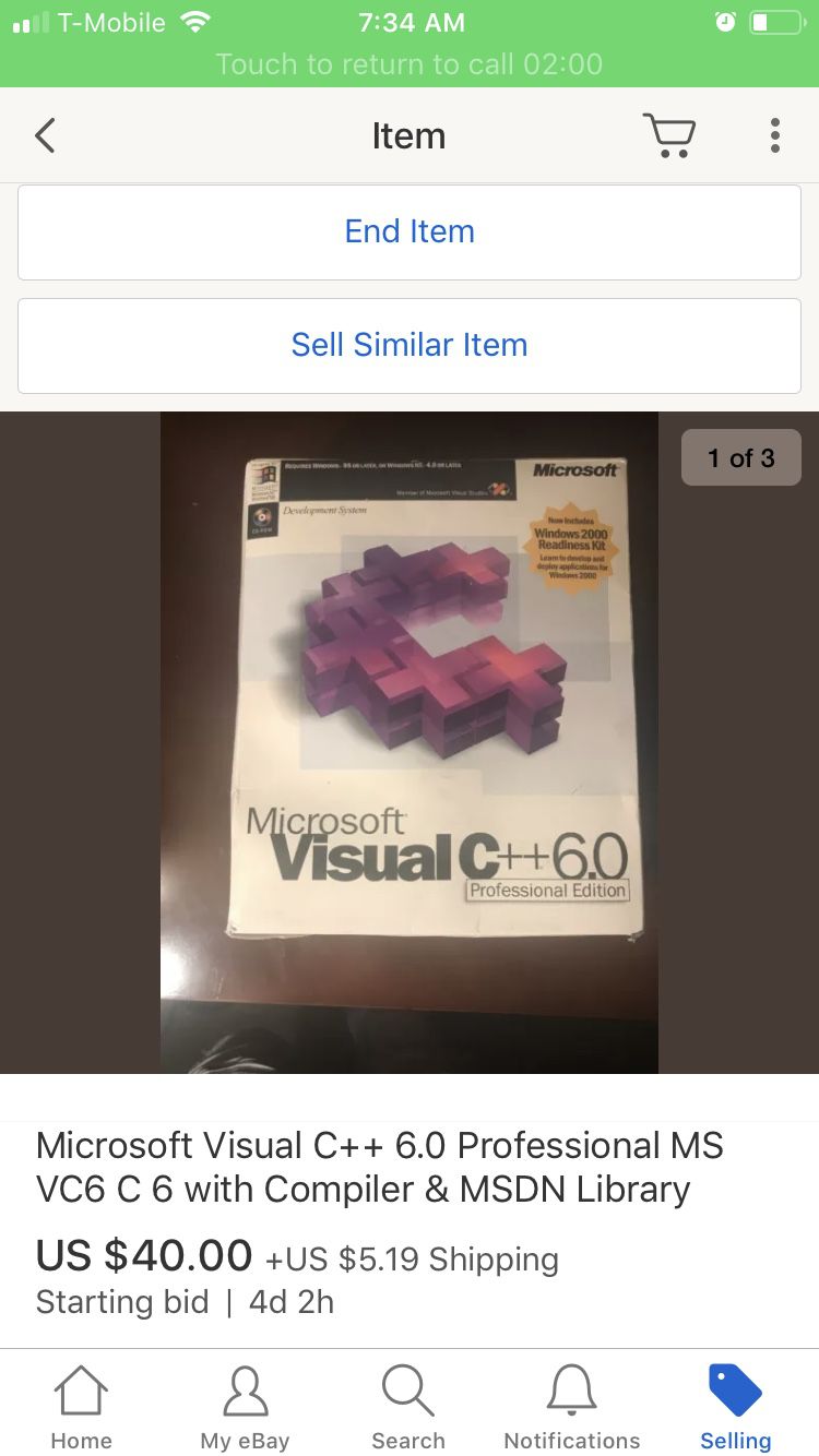 Microsoft visual C++6.0