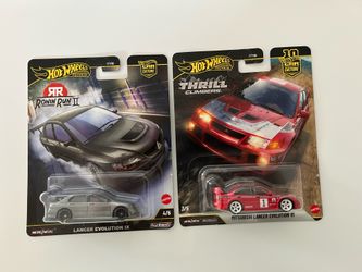 Hot Wheels Car Culture Mitsubishi Evo (2) car lot