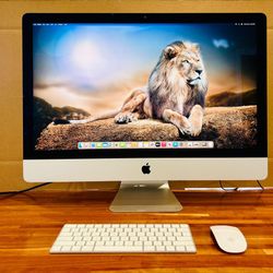 Apple iMac 27” 5K RETINA 3.7GHz 6-CORE i5 16GB RAM 500GB SSD OS VENTURA RADEON PRO 580X 8GB VRAM Graphics!!!!
